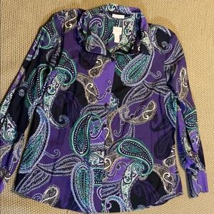 Chico’s Button up Blouse 3